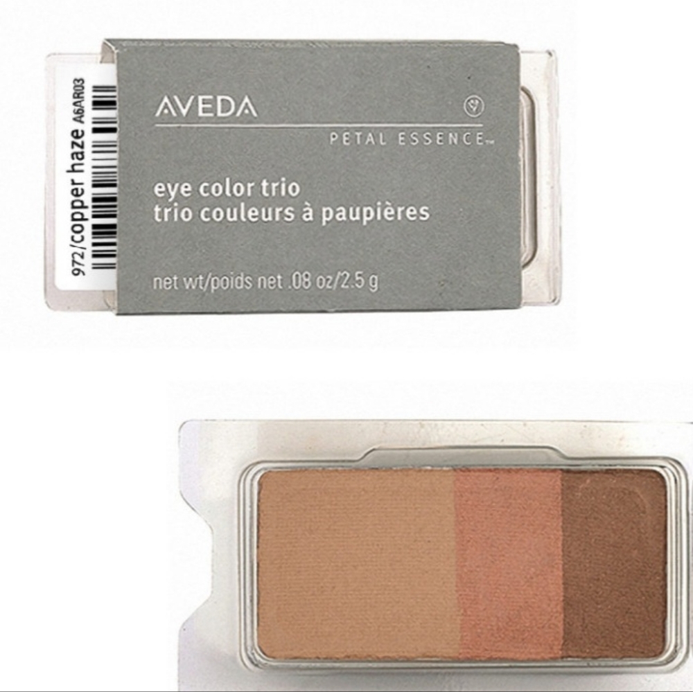 AVEDA Copper Haze Trio #972 PETAL ESSENCE Eyeshadow New Rare Discontinued